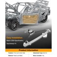 thumbnail image 3 of A-Premium Power Window Regulator Without Motor Compatible with Subaru Impreza 2008-2011 with Anti-Pinch Function 61041FG010 61041-FG011 752-342 Front Driver Side, 3 of 8