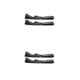 thumbnail image 3 of Soidarity Juego de 2 cinturones atados para equipaje, correa para pestañas, almacenamiento de corbatas para carga, senderismo, Camping, hebilla, Negro/M 2piezas, 3 of 6