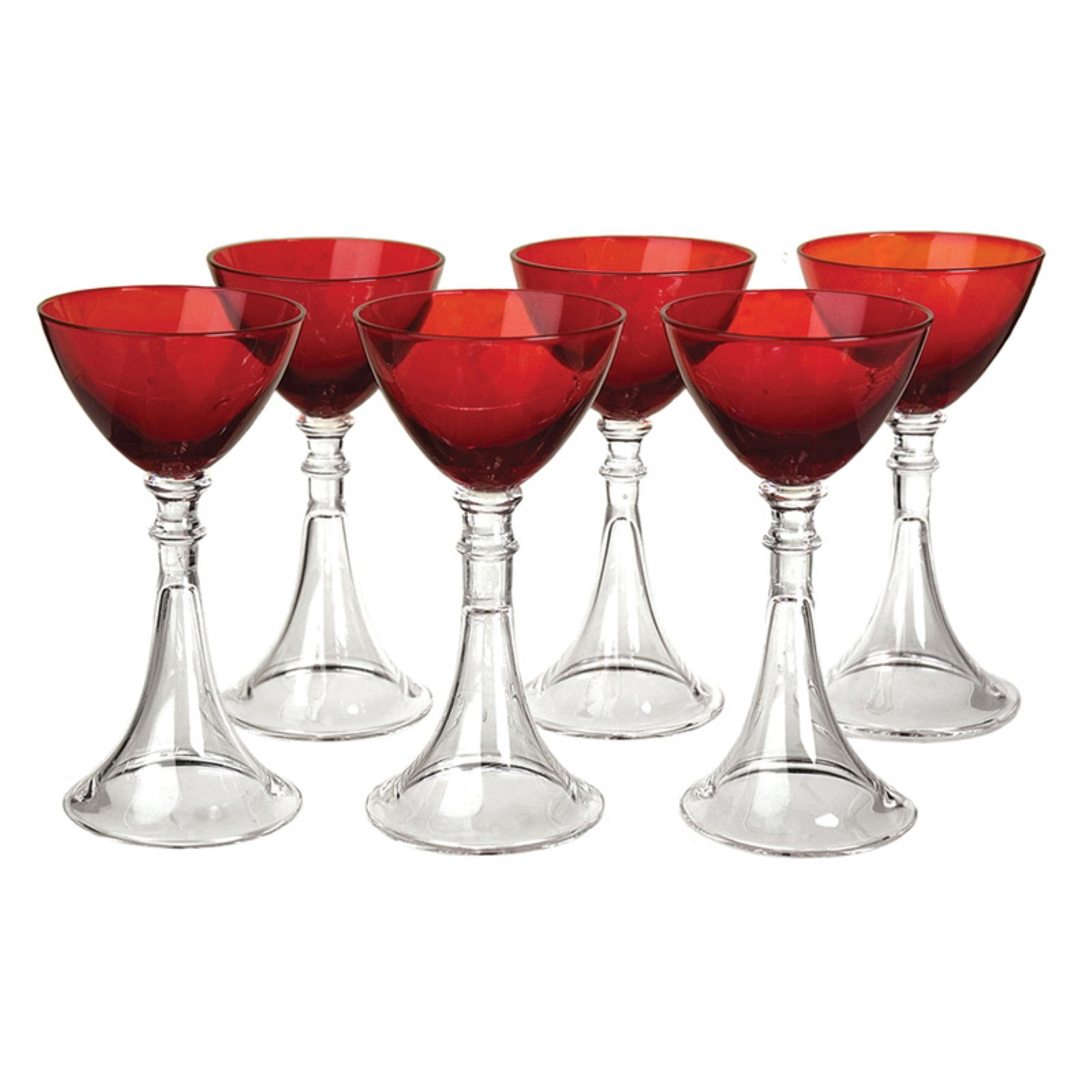 Artland Veranda Ruby Cordial Glass Set of 6 by Artland