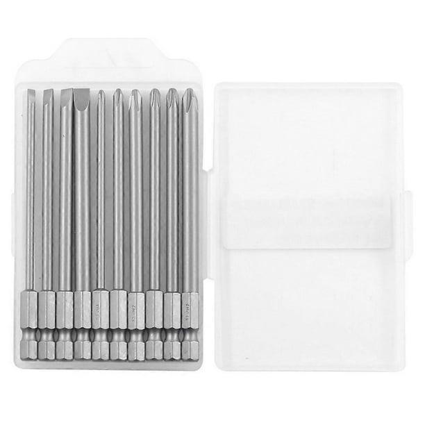 Magnetic Screwdriver Bit 10-Piece Set Hexagonal Handle Pneumatic Electric Screwdriver Bit