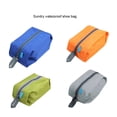 thumbnail image 3 of Wosthever Camping senderismo bolsas de almacenamiento portátiles zapatos camisas cepillo de dientes de dientes bolsa de transporte artículos de carpas Gris, 3 of 6