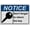 Warning Sign 5, variant on Weatherproof ANSI Restroom Etiquette Sign (Be nice and flush twice) 8 in" x 12 in" UV Resistant Indoor Outdoor Workplace Insdustrial Caution Danger Warning Sign