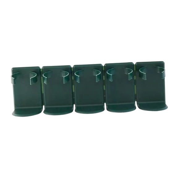 Kitchen Seasoning Bottle Storage Rack, Bathroom Storage Rack, Easy to Install, Multiuse PP Durable Wall Mount Spice Shelf for Kitchen Cabinet green