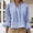 Blue, variant on Women's Dressy Tops Spring Puff Long Sleeve Button Down Solid Color Fashion Shirts Work Business Blouses Lapel Collared