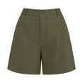 thumbnail image 3 of Work Shorts for Women Summer High Waisted Wide Leg Loose Fit Flowy A Line Businees Casual Shorts, 3 of 6