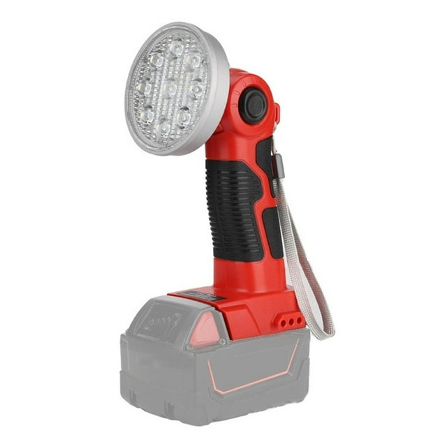 3inch 1000LM Handheld Flashlight For 18V Li-ion Battery Portable LED Work Light With USB Outdoor Spotlight For Camping ,Portable
