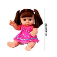 thumbnail image 3 of 11.81 Inch Voice Blinking Talking Vinyl Realistic Soft Simulation Doll for 3-4years and Up Early Learning Companion ABS Material, 3 of 6