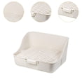 thumbnail image 6 of YWMJZEU Bunny Toilet Box Easy to Clean Indoor Corner Potty Bunny Toilet Pet Cage Pan for White, 6 of 9