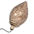 thumbnail image 1 of Hanging Solar Light, Hanging Solar Lamp Water Drop Design Wrought Iron Hollow Retro Style Hanging Solar Camping Lights, 1 of 8