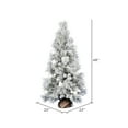 thumbnail image 2 of Vickerman 48" Frosted Beacon Pine Artificial Christmas Tree, Unlit, 2 of 3