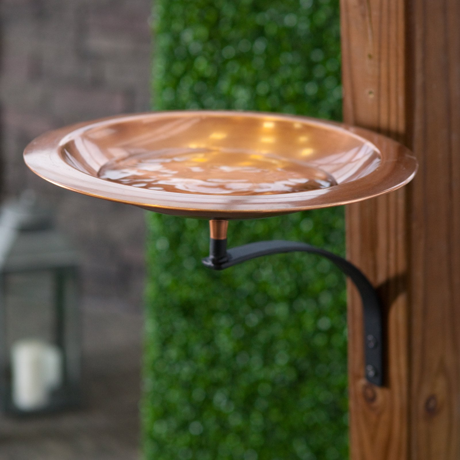 Achla Designs 24 In Round Classic Copper Birdbath Bowl