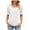 White, variant on Jewelreauty Women Puff Sleeve T-Shirts Square Neck Short Sleeve Pullover Shirts Casual Solid Going Out Tops (L, Green)
