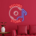 thumbnail image 2 of Glowneon Record Studio Neon Sign, Music Studio Shop Wall LED Decor, 2 of 4