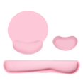 thumbnail image 1 of Desk Mouse Pad Set Square Arc Shape Easy To Clean 17.29X3.14X0.98In Computer Accessory 1Set, 1 of 2