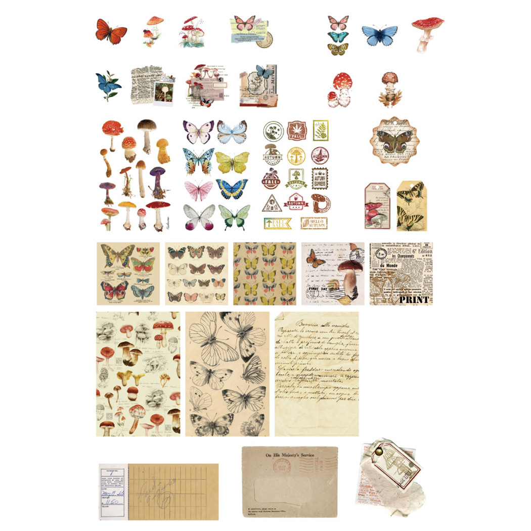 vintage stickers diy decorative 30pcs notebook stickers scrapbooking stickers walmart com