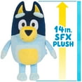 thumbnail image 4 of Peluche parlante Bluey Bandit (papá) de 14 pulgadas con sonido, 4 of 7