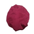 thumbnail image 5 of Unique Bargains 1 Pc Women Adjustable Double Layer Shower Cap for Bathroom Hotel Wine Red, 5 of 6