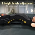 thumbnail image 3 of Back Massage Support, Back Stretcher Pain Relief Waist  3 Height Levels  for Fitness, 3 of 8