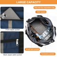 thumbnail image 2 of Achort Large Capacity Folding Travel Bag, Portable Waterproof Oxford Fabric Duffel Bag - Blue, 2 of 7