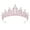 C, variant on Elegant Rhinestones Crystal Crowns Headpiece For Bridal Wedding Prom Party Crownpiece Hair Styling Accessories