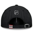 thumbnail image 4 of Men's Fanatics Black Chicago Blackhawks Authentic Pro Prime Adjustable Hat, 4 of 4