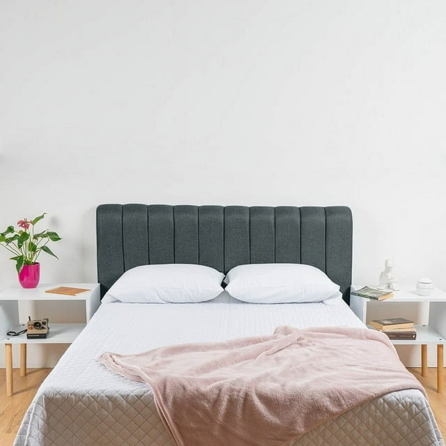 Cabecera Matrimonial Atlas Basic Malta Gris Oxford