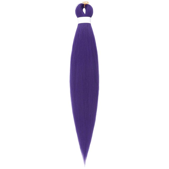 Extensiones de pelo sintético largo para trenzas, pelo sintético estirado para trenzas, extensiones de pelo para el escenario, fiestas, disfraces de Halloween y cosplay