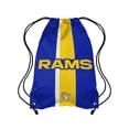 thumbnail image 1 of Mochila Con Cordón Y Marca Denominativa A Rayas Del Equipo Nfl De Los Angeles Rams De Foco, 1 of 1
