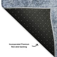 thumbnail image 5 of Addison Rugs Mayfield Premium Machine Washable Transitional Modern Blue Rectangle Rug, 5' x 7'6", 5 of 7