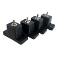 thumbnail image 1 of Cateissary 4 piezas de aire acondicionado, soporte externo, amortiguador de reducción de vibraciones, amortiguador, soporte de amortiguación extraíble, Electrodomésticos Cateissary HA073546-00B, 1 of 6