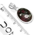 thumbnail image 2 of Natural Eudialyte Pendant 925 Sterling Silver Handmade Jewelry, 2 of 4