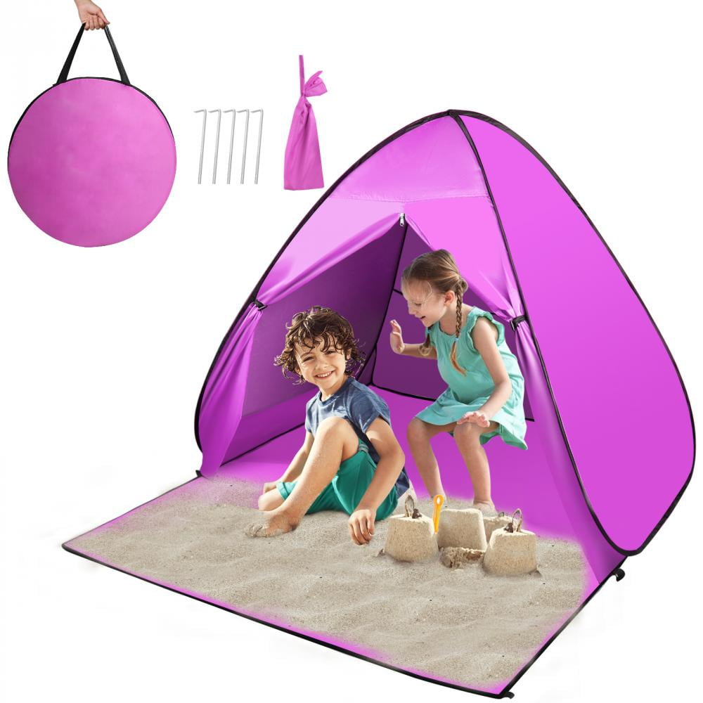 UPF 50+ Easy Pop Up Beach Tent Sun Shelter Instant Automatic Portable