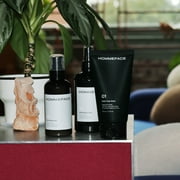 HOMMEFACE Daily Trio Skin Care Set for Men with Face Wash, Toner, Moisturizer, Paraben-Free, Natural, Non-Irritating, 3 Piece Set