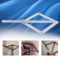 thumbnail image 3 of Protractor Tool, Wear- Adjustable Corner Angle Finder, Square Angle Finder Stone for Brick, 3 of 8