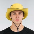 thumbnail image 1 of jiaxiM Straw Cowboy Hats for Men Multicolor UPF 50+ Wide Brim Sun Hat Western Cowboy Style for Summer Hiking Beach Outdoor Sun Protection and Travel, 1 of 7