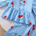 thumbnail image 7 of Zshosam Baby Clothes Unisex Winter Toddler Girl Clothes Floral Printed Sweatshirt Pants 2Pcs Fall Outfits Set Size 4T 5T,(Blue 4-5 Years), 7 of 7