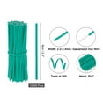 thumbnail image 2 of Uxcell 2.4 Inch Twist Ties, Metallic Twist Ties, Reusable Plastic Coated Twist Ties for Bakery, Candy Bags, Coffee Bags, Goodie Bags, 1200 Pack, Green, 2 of 6