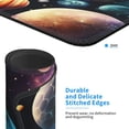 thumbnail image 3 of Planets Galaxy Stars Cosmic Space Gaming Mouse Pad 7 x 8.6 in Rectangle Computer Mousepad Mat Non-Slip Rubber Base for Office Laptop PC, 3 of 6