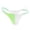 Green, variant on Men Low Rise Underwear T-Back Briefs G-string Thong Soft Thin Strap Underpants