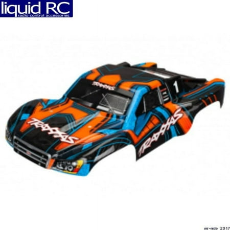 Traxxas 6844 - Slash 4x4 Ultimate Body, Painted, Orange & Blue