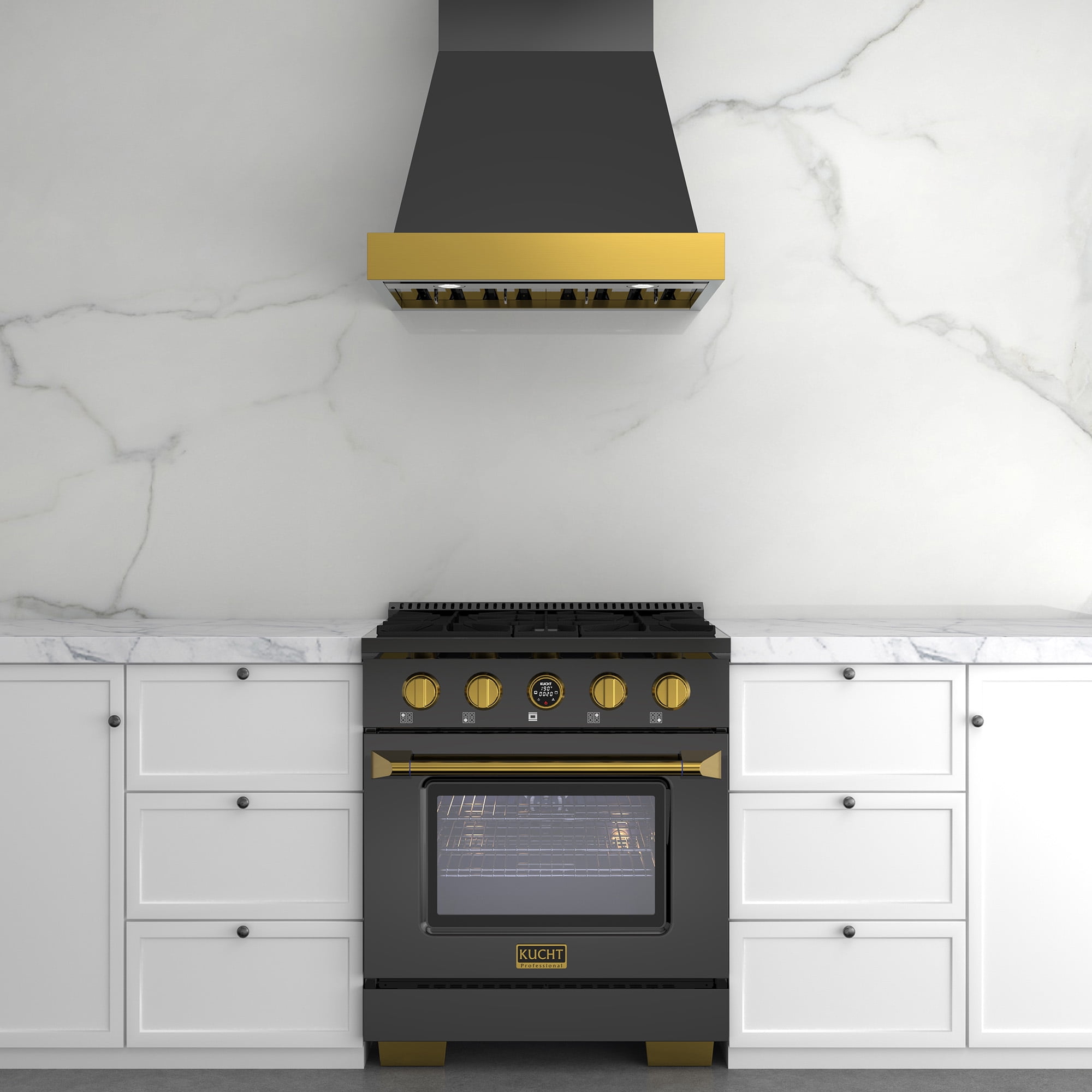 30 in. 4.2 cu. ft. Dual Fuel Range for Natural Gas in Dark Stainless Steel
