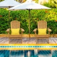 thumbnail image 2 of VINGLI Fir Wood Adirondack Chairs, Teak Color, 2 of 7