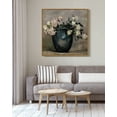 thumbnail image 2 of Drsoum Large 24x24in Natural Framed Vintage Landscape Canvas Wall Art Flower Classic Wall Prints Modern Farmhouse Hallways Studies Offices Living Rooms Decor, 2 of 5