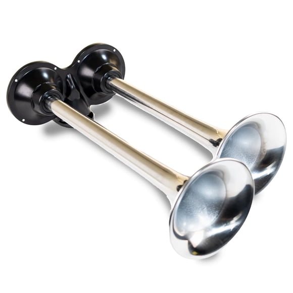 Bocinas de Aire Kleinn 401 Duales Cromadas para Camión 37 cm