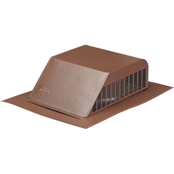 Airhawk 50 In. Brown Aluminum Slant Back Roof Vent 85283 Pack of 6