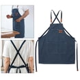 thumbnail image 6 of Work Apron Adjustable Strap Gardening Apron for Restaurant, 6 of 8