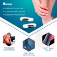 thumbnail image 2 of Taloneras Homergy Gel para tendinitis de Aquiles, fascitis plantar, 2 of 9