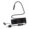 thumbnail image 1 of TISHITA 3 In 1 Slim Waterproof Snake Inspection Camera Micro USB, USB OTG Android, 5m, 1 of 8