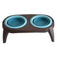 thumbnail image 2 of Comedero plegable para mascotas Pets At Play petatplaycollapfeeder Doble tazón Lavavajillas portátil seguro, 2 of 5