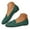 Dark Green, variant on Women's Ballet Flat Shoes Mesh Pointed Toe Flats May Jane Comfortable Slip on Ladies Casual Work Walking Driving Loafers Light Green Size 6.5